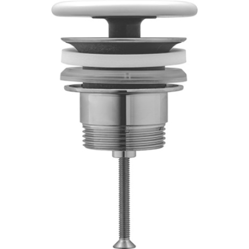 Dugno vožtuvas Duravit be persipilymo baltas keramikinis