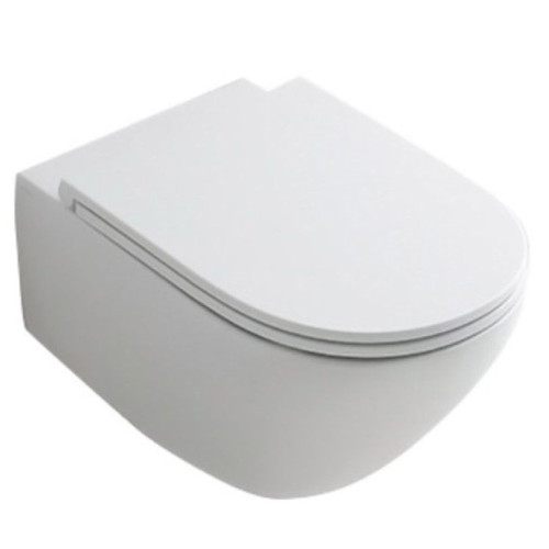 Pakabinamas klozetas Hatria Fusion Compact su NORIM technologija ir lėtaeigiu dangčiu Pakabinamas klozetas Hatria Fusion Compact su NORIM technologija ir lėtaeigiu dangčiu