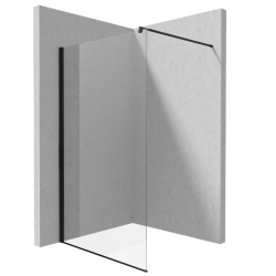 Deante KERRIA PLUS dušo sienelė 1200 mm juoda spalva Deante KERRIA PLUS dušo sienelė 1200 mm juoda spalva