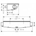 Hansgrohe termostatinis maišytuvas dušui  Ecostat Select 