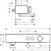 Termostatinis dušo - vonios maišytuvas ShowerTablet Select HANSGROHE 24340000