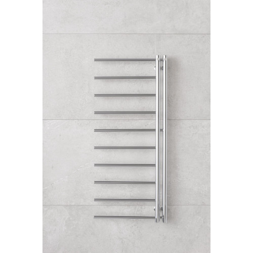 PMH Apollo rankšluosčių džiovintuvas 500x1500, nerūdijančio plieno, kaitinimo elementas dešinėje