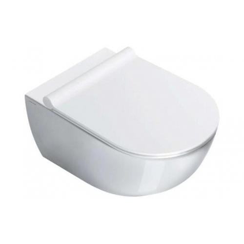 Catalano Sfera pakabinamas klozetas su Rimless, CataGlaze danga ir plonu lėtai užsidarančiu dangčiu Catalano Sfera pakabinamas klozetas su Rimless, CataGlaze danga ir plonu lėtai užsidarančiu dangčiu