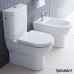Duravit Darling New pastatomas klozetas su dangčiu