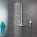 Grohe termostatinė dušo sistema Rainshower SmartControl 360 Duo su rankiniu dušiuku Power&Soul 115