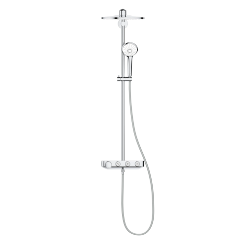 SmartControl Euphoria Duo 310 termostatinė dušo sistema, chromas/balta