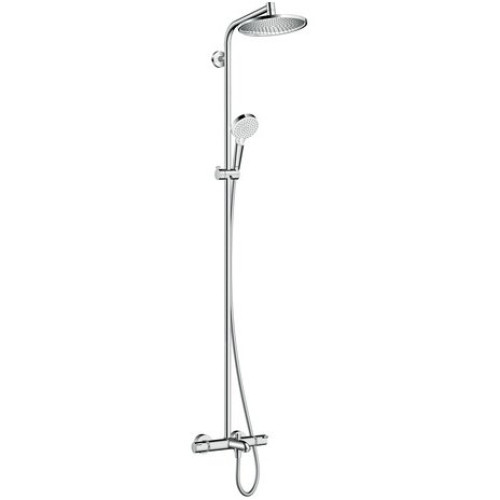 Hansgrohe Crometta S 240 1jet termostatinė dušo sistema su snapu Hansgrohe Crometta S 240 1jet termostatinė dušo sistema su snapu
