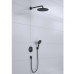 Hansgrohe Croma 280 potinkinis termostatinis dušo komplektas, juodas