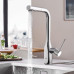 Grohe Essence virtuvinis maišytuvas su ištraukiamu dušiuku, chromas