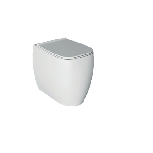 Pristatomas klozetas su dangčiu Alice Ceramica Nur 550x335 mm