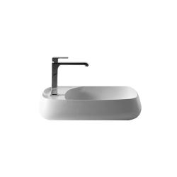 Pastatomas ant stalviršio praustuvas Alice Ceramica Nur 600x400 mm Pastatomas ant stalviršio praustuvas Alice Ceramica Nur 600x400 mm