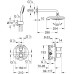 Grohe Grohtherm 2000 potinkinis dušo komplektas