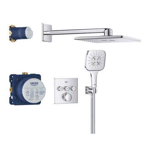 Grohe Grohtherm SmartControl Cube potinkinis termostatinis dušo komplektas 34706000 