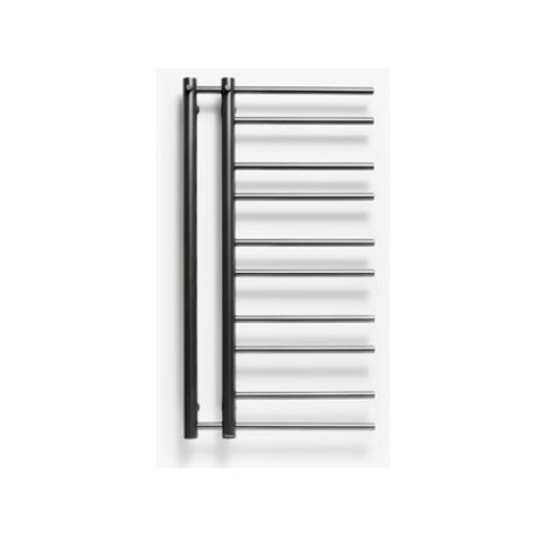 Elektrinis rankšluosčių džiovintuvas PMH Apollo rankšluosčių džiovintuvas 500x1500 juodas matinis