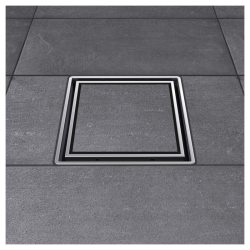 ACO Easy Flow dušo trapas su įklijuojama plytele 