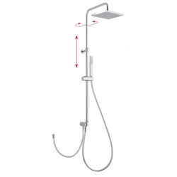 Alpi universali reguliuojama dušo sistema