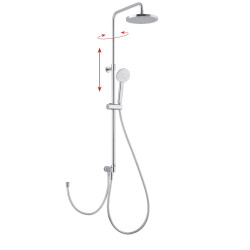 Alpi Universali reguliuojama dušo sistema