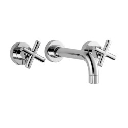 Potinkinis maišytuvas praustuvui Fima Maxima spalvų pasirinkimas chromas, juoda, balta, nikelis