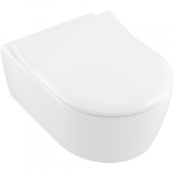 Pakabinamas klozetas Villeroy&Boch Subway 2.0 su DirectFlush, ViFresh, Ceramic Plus ir lėtaeigiu dangčiu Pakabinamas klozetas Villeroy&Boch Subway 2.0 su DirectFlush, ViFresh, Ceramic Plus ir lėtaeigiu dangčiu