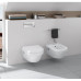 Pakabinamas klozetas Villeroy&Boch Architectura rimless (be nuplovimo lanko) su DirectFlush ir su soft close dangčiu