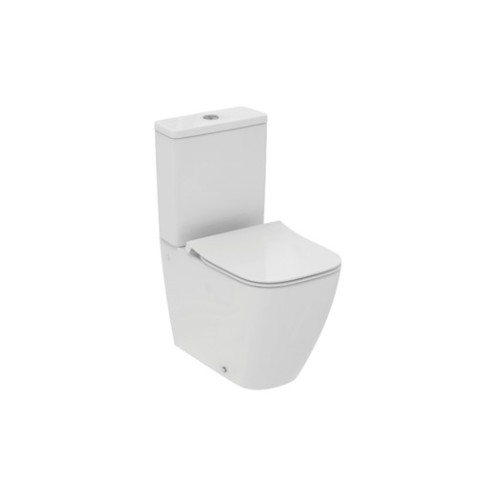 Pastatomas WC Ideal Standard, i.life S RimsLS+ su bakeliu ir lėtaeigiu dangčiu