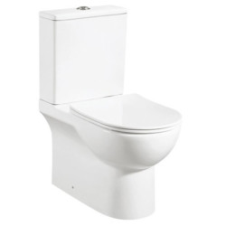 Pastatomas klozetas Posejdon su išpjova compact su lėtaeigiu dangčiu Pastatomas klozetas Posejdon su išpjova compact su lėtaeigiu dangčiu