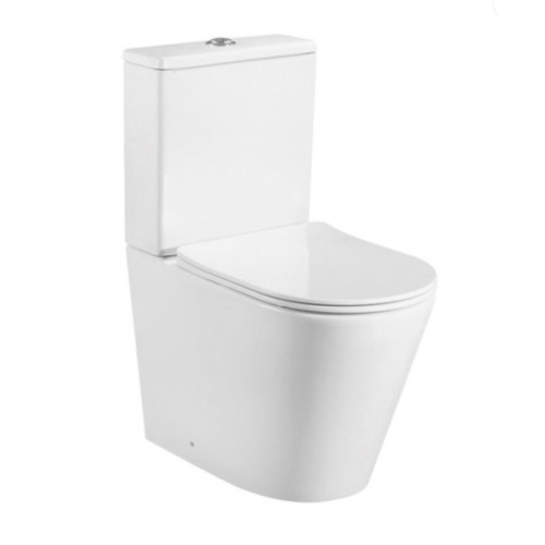 Pastatomas klozetas Neptun compact su lėtaeigiu dangčiu