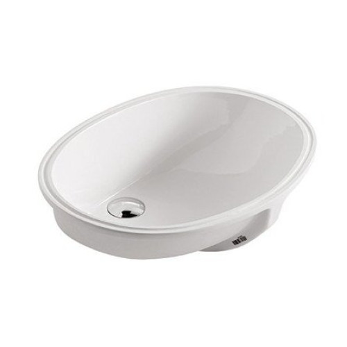 Iš apačios klijuojamas  praustuvas Galassia Denise  50x43