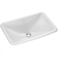 Villeroy & Boch Loop & Friends įleidžiamas praustuvas, 67,5 x 45 cm, baltas