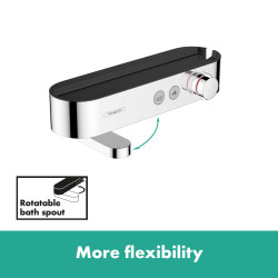 Termostatinis dušo - vonios maišytuvas ShowerTablet Select HANSGROHE 24340000 Termostatinis dušo - vonios maišytuvas ShowerTablet Select HANSGROHE 24340000