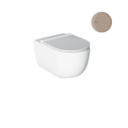 Alice Ceramica Unica 500x350 pakabinamas klozetas su lėtaeigiu dangčiu Grey matt Alice Ceramica Unica 500x350 pakabinamas klozetas su lėtaeigiu dangčiu Grey matt