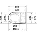 Pakabinamas Duravit unitazas Sensowash D-NEO Compact 
