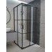 Dušo kabina Lutea Black Frame galimi matmenys  100x100 cm