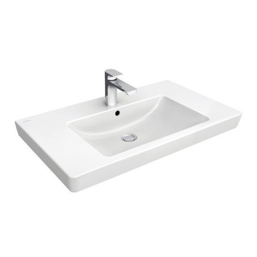 Villeroy & Boch Subway 2.0 pakabinamas praustuvas, 100 x 47 cm, baltas