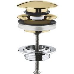 Dugno vožtuvas click-clack, brushed cool sunrise Dugno vožtuvas click-clack, brushed cool sunrise