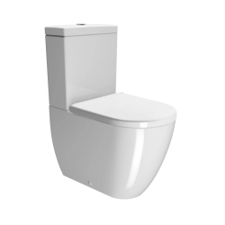 Pastatomas unitazas PURA GSI Swirlflush® su Soft Close dangčiu