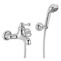  Bugnatese Maya maišytuvas voniai su dušo galvute spalvų pasirinkimas chromas, bronza, auksas