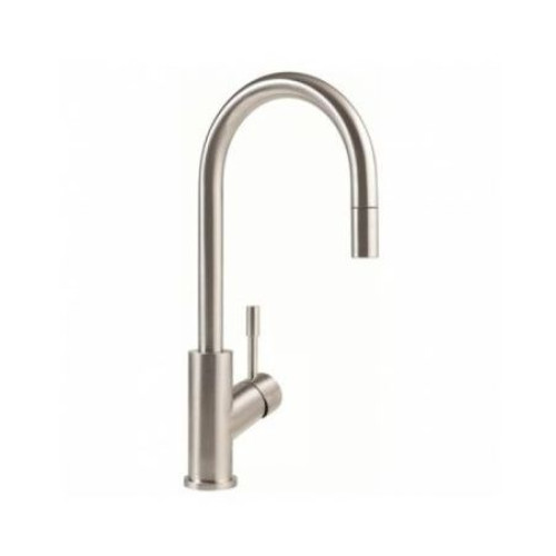 Maišytuvas plautuvei su ištraukiamu dušeliu Villeroy&Boch Umbrella Flex, nerūdijančio plieno,  925400LC