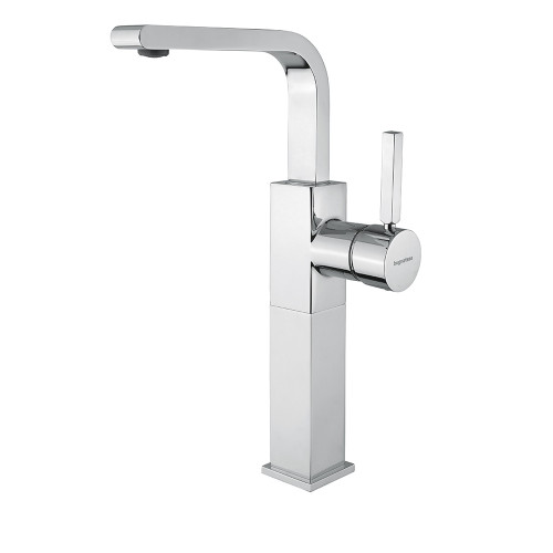 Aukštas Bugnatese praustuvo maišytuvas Stone spalvų pasirinkimas: chromas, baltas, juodas, nikelis Aukštas Bugnatese praustuvo maišytuvas Stone spalvų pasirinkimas: chromas, baltas, juodas, nikelis