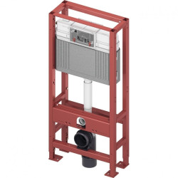 TECEconstruct unitazo modulis su keturiomis tvirtinimo kojomis ir Uni vandens bakeliu TECEconstruct unitazo modulis su keturiomis tvirtinimo kojomis ir Uni vandens bakeliu