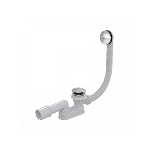 Alcadrain vonios sifonas su metaliniais dangteliais