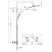 Ideal Standard Ceratherm T50 virštinkinė termostatinė dušo sistema, chromas A7565AA