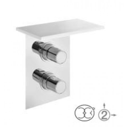 Alpi Seta termostatinis potinkinis dušo maišytuvas SA73163