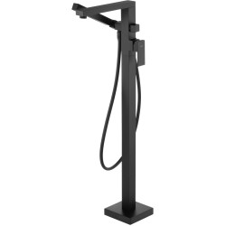 Anemon Bis vonios maišytuvas iš grindų, juodas matinis Anemon Bis vonios maišytuvas iš grindų, juodas matinis