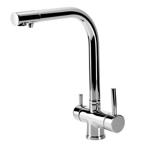 Virtuvinis maišytuvas Deante Aster su vandens filtro jungtimi chromas Virtuvinis maišytuvas Deante Aster su vandens filtro jungtimi chromas