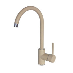 Virtuvės maišytuvas Deante Nemezja smėlio spalvos Virtuvės maišytuvas Deante Nemezja smėlio spalvos