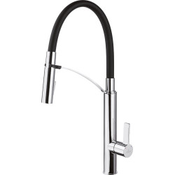 Virtuvinis maišytuvas Deante Gerbera juodas/chromas Virtuvinis maišytuvas Deante Gerbera juodas/chromas