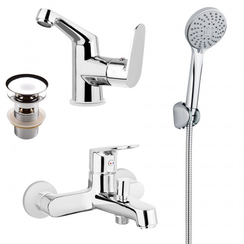 Deante Chaber maišytuvų komplektas 4in1