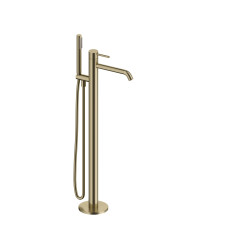 Maišytuvas iš grindų Sanycces braižyto aukso Maišytuvas iš grindų Sanycces braižyto aukso