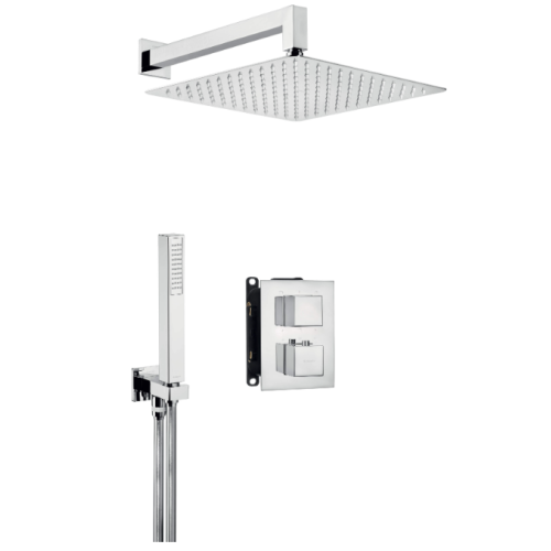Deante potinkinis termostatinis dušo komplektas su Box